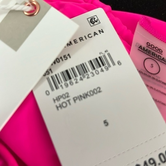 Good American TinyTies Bikini Bottom NWT size 5 - Picture 5 of 7